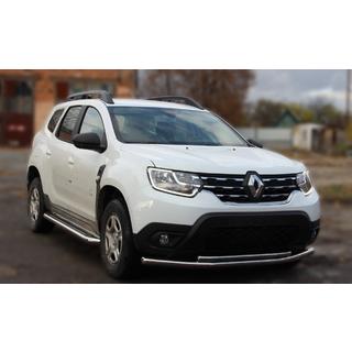 Protezione Anteriore ST014 (Acciaio Inox) Dacia Duster 2008-2018 foto 3
