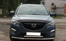 Mazda CX-5 2012-2017 Protezione Anteriore ST014 (Acciaio Inox) foto 1
