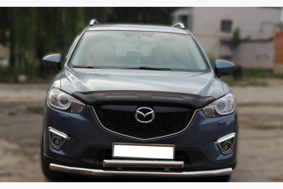 Mazda CX-5 2012-2017 Protezione Anteriore ST014 (Acciaio Inox) Image