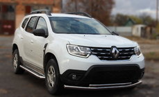 Renault Duster 2008–2017 Protezione Anteriore ST014 (Acciaio Inox) foto 2