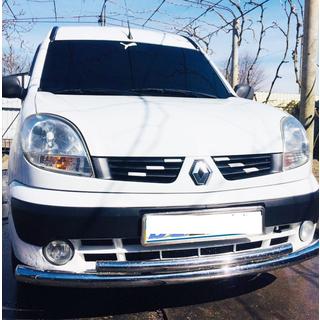 Protezione Anteriore ST014 (Acciaio Inox) Renault Kangoo 1998-2008 foto 1