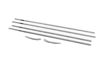Peugeot 301 2012- Cornici Finestrini Acciaio Inox foto 11