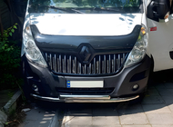 Renault Master 2011-2023 Protezione Anteriore ST014 (Acciaio Inox) foto 5