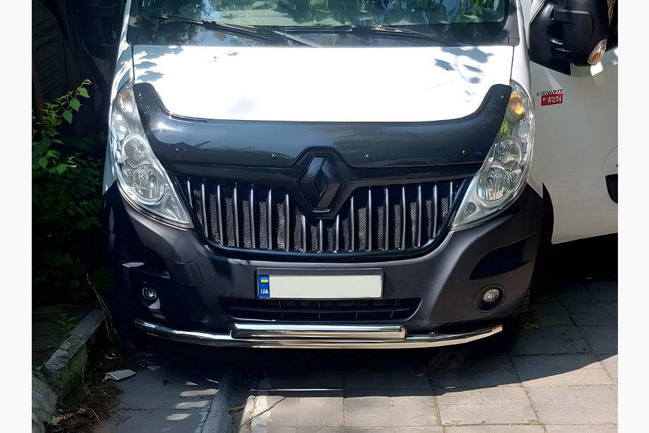 Renault Master 2011-2023 Protezione Anteriore ST014 (Acciaio Inox) d60/60 Foto 5