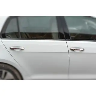 Coperture Maniglie Porta Cromate (4 pz, Acciaio Inox) foto 2