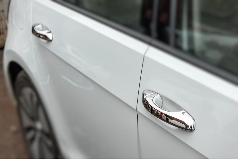 Volkswagen Golf 7/E-Golf 2012-2020 Coperture Maniglie Porta Cromate (4 pz, Acciaio Inox) Carmos - Acciaio Inox Turco Image