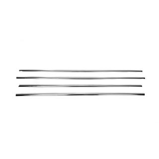 Modanature inferiori finestrini in acciaio inox HB (4 pz) Volkswagen Golf 7/E-Golf 2012-2020 foto 2