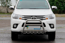 Toyota Hilux 2015- Parabulloni QT006 (Acciaio Inox) foto 1