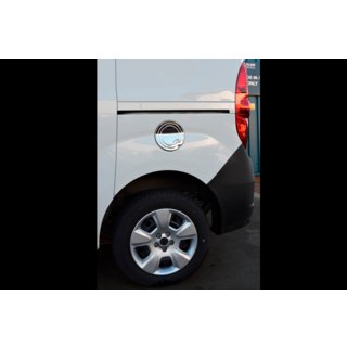 Copertura cromata tappo serbatoio carburante (acciaio inox) foto 4