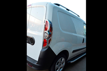 Opel Combo 2012-2018 Cornici fanali posteriori (2012-2015, 2 pz, plastica) foto 3