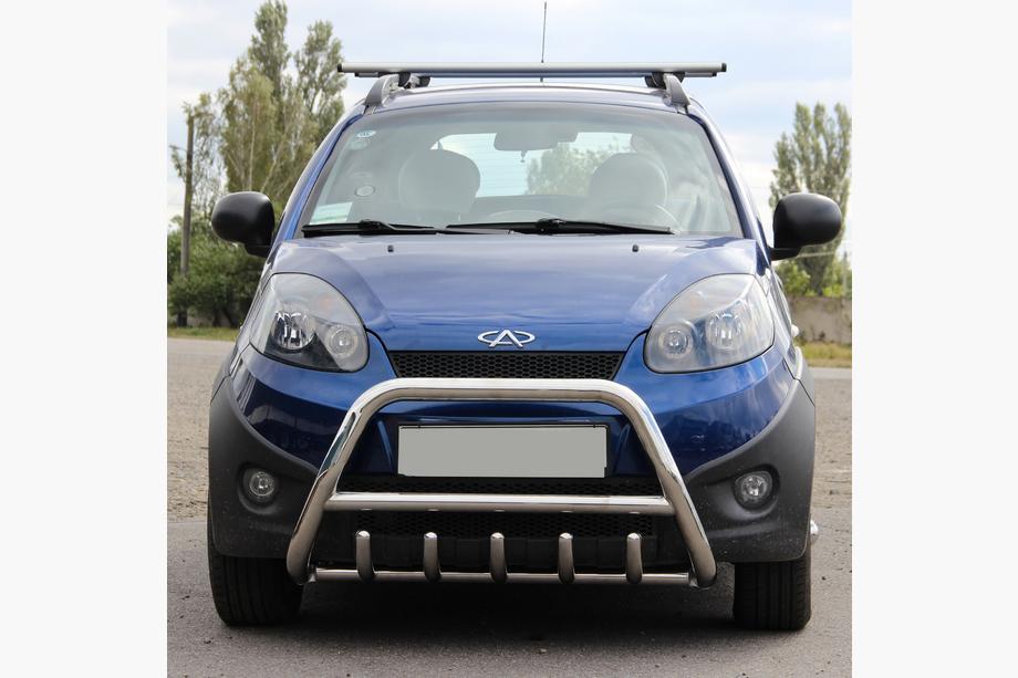 Chery Beat 2009-2015 Paraurti Anteriore WT003 (Acciaio Inox) Image