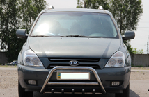 Kia Carnival 2002-2013 Paraurti Anteriore WT003 (Acciaio Inox) foto 1
