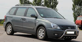 Kia Carnival 2002-2013 Paraurti Anteriore WT003 (Acciaio Inox) foto 2