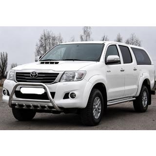 Paraurti Anteriore WT003 (Acciaio Inox) Toyota Hilux 2006-2015 foto 2