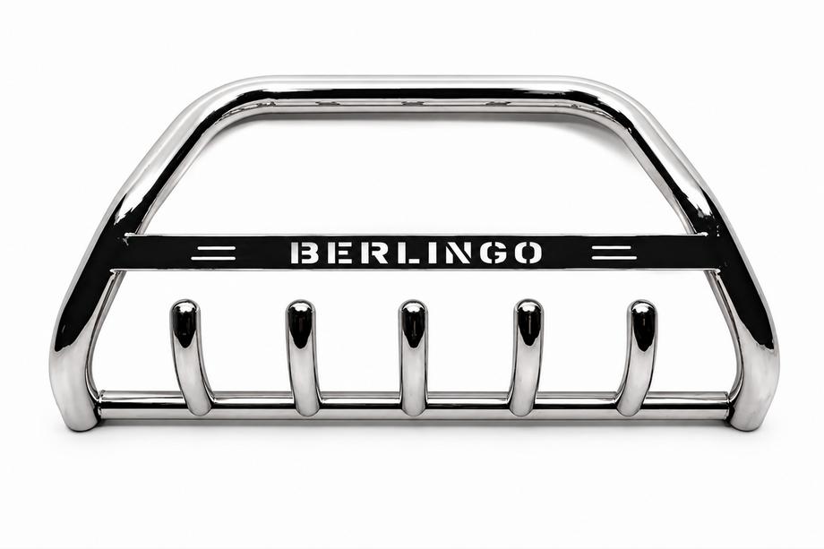 Citroen Berlingo 1996-2008 Parabullbar WT004 Acciaio Inox Image