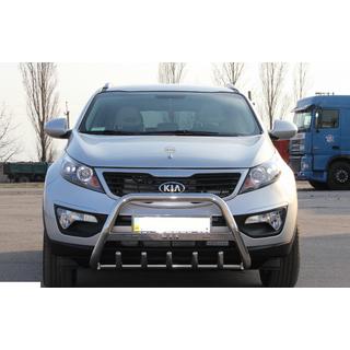 Parabullbar WT004 Acciaio Inox Kia Sportage 2010-2015 foto 1