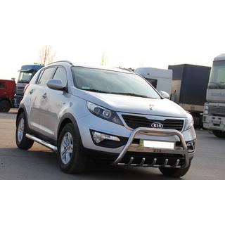 Parabullbar WT004 Acciaio Inox Kia Sportage 2010-2015 foto 2