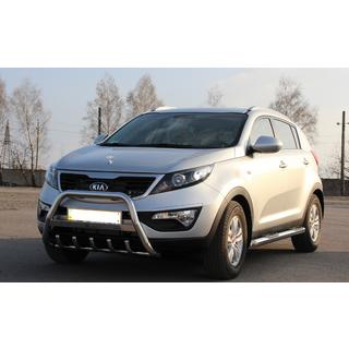 Parabullbar WT004 Acciaio Inox Kia Sportage 2010-2015 foto 3