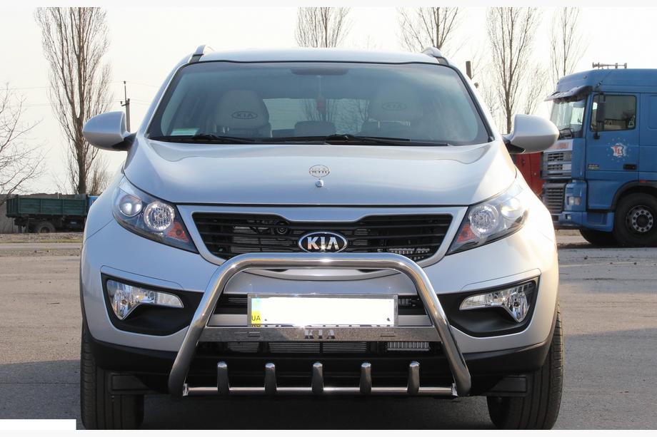 Kia Sportage 2010-2015 Parabullbar WT004 Acciaio Inox Image