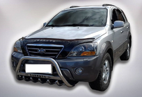 Kia Sorento I BL 2002-2009 Parabullbar WT004 Acciaio Inox foto 2