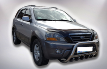 Kia Sorento I BL 2002-2009 Parabullbar WT004 Acciaio Inox foto 3