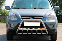 Honda CRV 2001-2006 Parabullbar WT004 Acciaio Inox foto 2