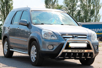 Honda CRV 2001-2006 Parabullbar WT004 Acciaio Inox foto 3