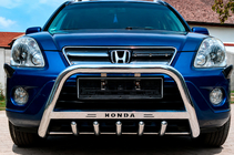 Honda CRV 2001-2006 Parabullbar WT004 Acciaio Inox foto 1