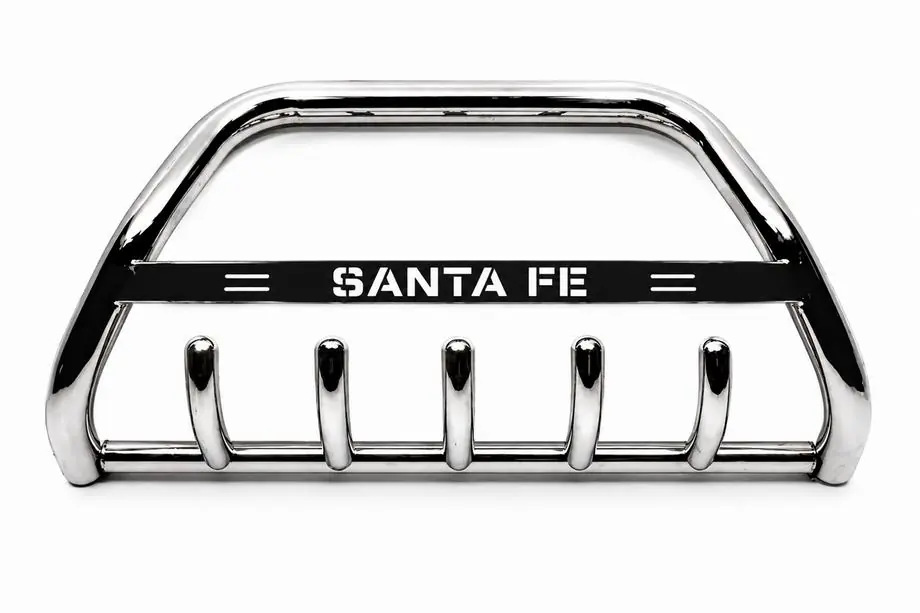 Hyundai Santa Fe 3 2012-2018 Parabullbar WT004 Acciaio Inox Image