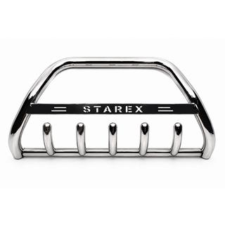 Parabullbar WT004 Acciaio Inox Hyundai H200, H1, Starex 1998-2007 foto 3
