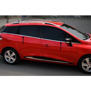 Cornici finestrini acciaio inox (Sport Tourer, 8 pz) Renault Clio IV 2012-2019 foto 1