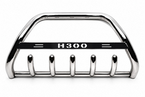 Hyundai H300, H1, Starex 2008-2020 Parabullbar WT004 Acciaio Inox foto 2