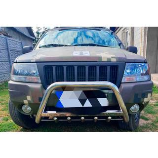 Parabullbar WT004 Acciaio Inox Jeep Grand Cherokee WJ 1999-2004 foto 2