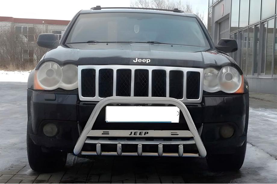 Jeep Grand Cherokee WK 2004-2010 Parabullbar WT004 Acciaio Inox Foto 1