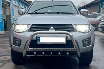 Mitsubishi L200 2006-2015 Parabullbar WT004 Acciaio Inox foto 2