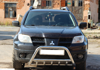 Mitsubishi Outlander 2001-2006 Paraurti Anteriore WT003 (Acciaio Inox) foto 1