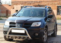Mitsubishi Outlander 2001-2006 Paraurti Anteriore WT003 (Acciaio Inox) foto 3
