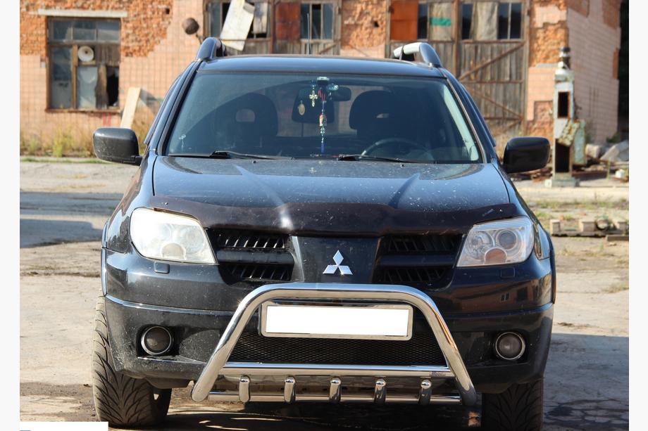 Mitsubishi Outlander 2001-2006 Paraurti Anteriore WT003 (Acciaio Inox) Image
