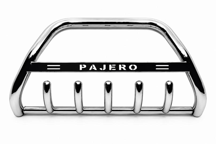 Mitsubishi Pajero Sport 1996-2007 Parabullbar WT004 Acciaio Inox Foto 1