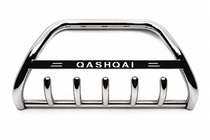 Nissan Qashqai 2010-2014 Parabullbar WT004 Acciaio Inox foto 2