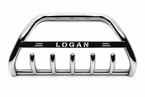Renault Logan MCV 2013-2022 Parabullbar WT004 Acciaio Inox foto 1