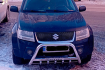 Suzuki Grand Vitara 2005-2017 Parabullbar WT004 Acciaio Inox foto 9