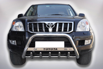 Toyota Land Cruiser Prado 120 2002-2009 Parabullbar WT004 Acciaio Inox foto 1