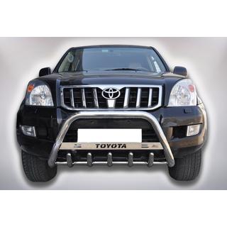 Parabullbar WT004 Acciaio Inox Toyota Land Cruiser Prado 120 2002-2009 foto 1
