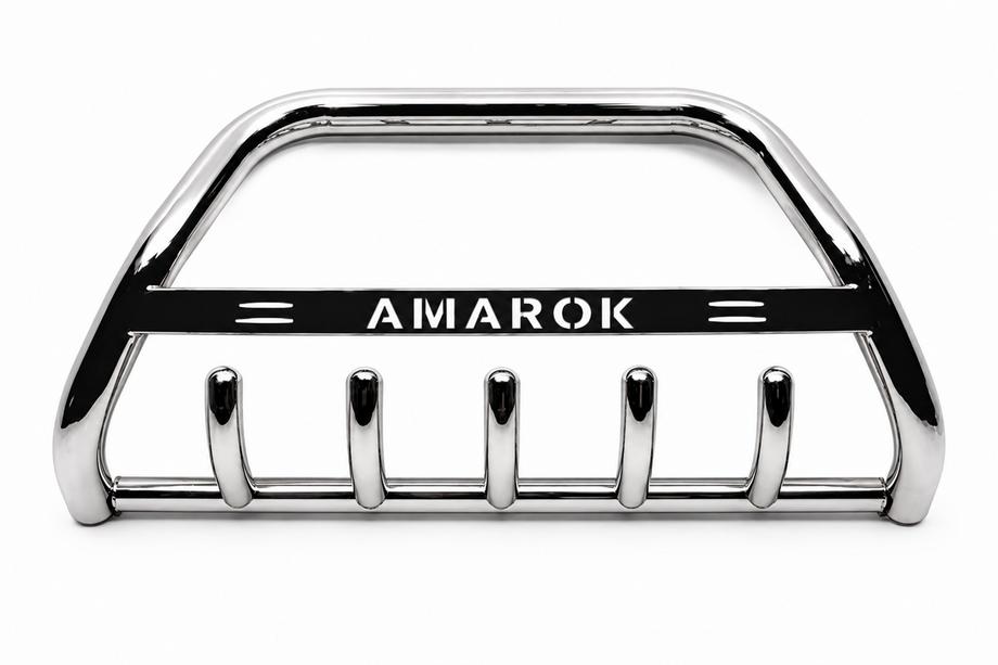 Volkswagen Amarok 2010-2022 Parabullbar WT004 Acciaio Inox Foto 1