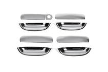 Audi A6 C5 2001-2004 Coperture Maniglie e Vaschette Cromate (8 pz, ABS) foto 2