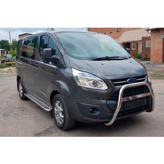 Protezione Anteriore WT006 (Acciaio Inox) Ford Custom 2013-2022 foto 1