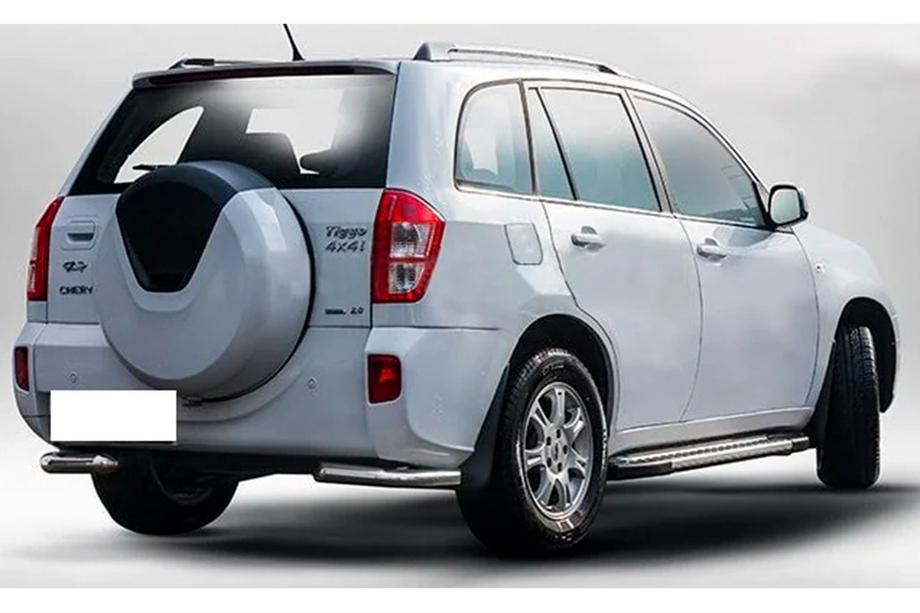 Chery Tiggo 3 2005- Angolari posteriori AK003 (2 pz, acciaio inox) Image
