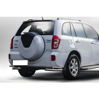 Angolari posteriori doppi AK003-double (2 pz, acciaio inox) Chery Tiggo 3 2005- foto 1