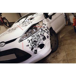 Coperture fari (2 pz, plastica) Ford Fiesta 2008-2017 foto 2